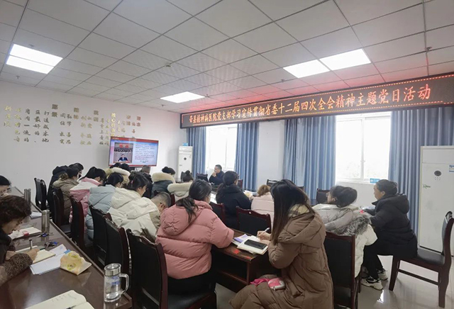 汲取奋进学力量 携手共筑新篇章—荣县第三人民医院党支部组织开展学习贯彻省委十二届四次全会精神交流研讨主题党日活动